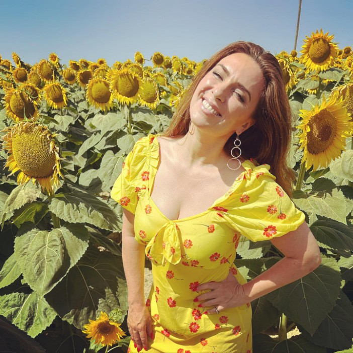 A Place in the Sun's Sara Damergi stunned in her summer dress