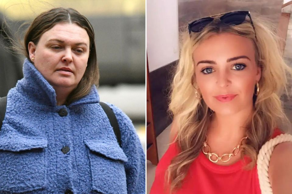 Pepper, pictured at court after she plundered charity cash, gave herself a makeover