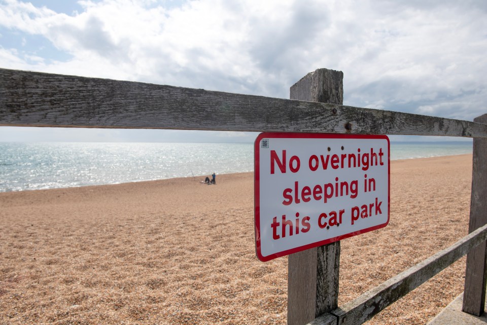 A protection order came in last summer to prevent people from camping on the beach