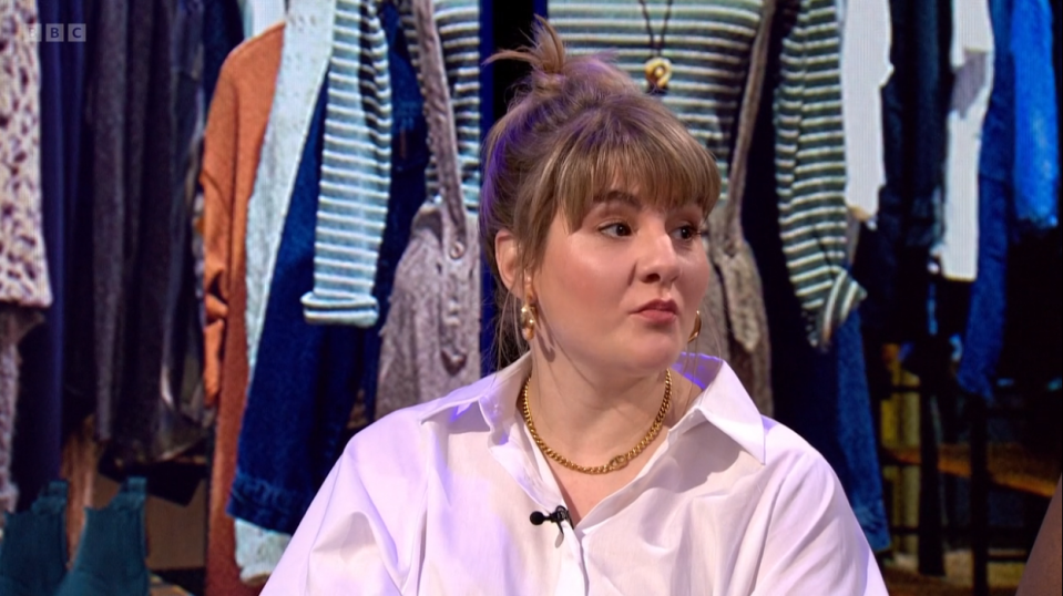 Ruth Madeley appeared on the flagship evening show to promote Unique Boutique