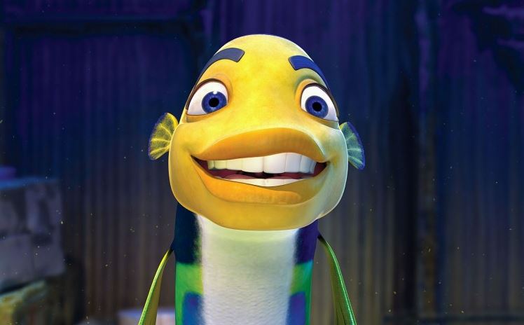 While Ella only has eyes for Oscar the fish from Shark Tale