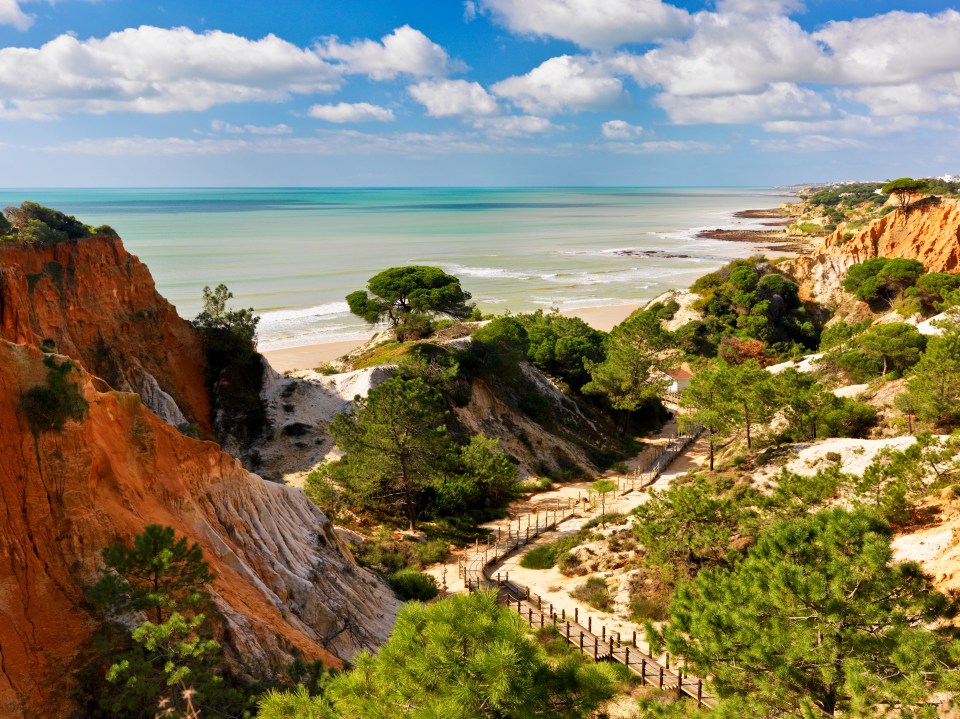 Get the kids playing tennis with a stay at the 5* Pine Cliffs Resort on Portugal’s Algarve coast