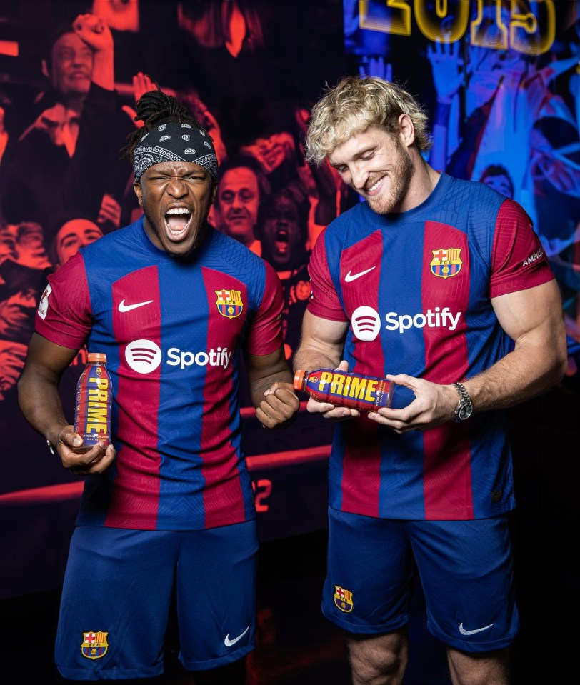 The beverage brand also struck a deal with Barcelona