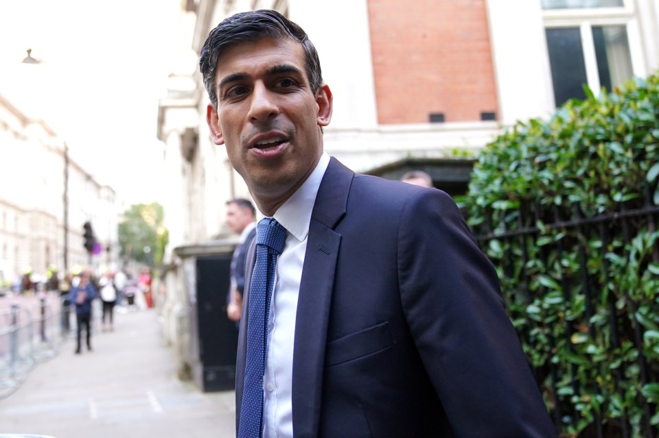 Prime Minister Rishi Sunak arrives for The Spectator’s Summer Party this week