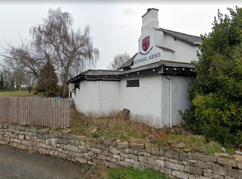 The glamping hut plans are linked to potentially reopening the Kinmel Arms Inn pub