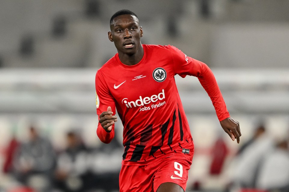 Frankfurt's Randal Kolo Muani is believed to be another target