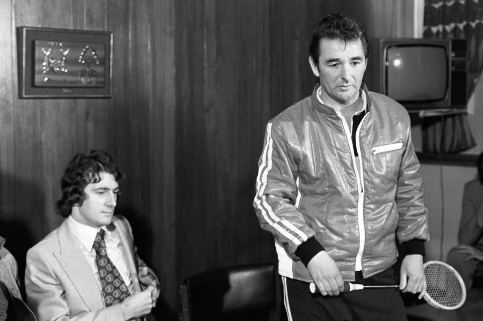 Brian Clough, right, signed Trevor Francis, left, back in 1979