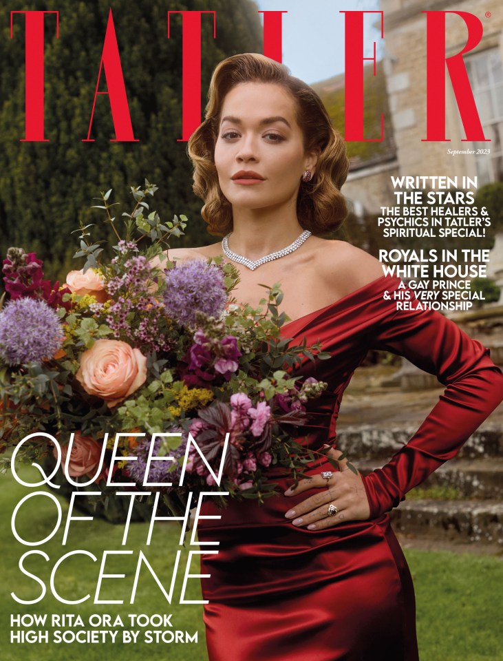 Rita graces the cover of the magazine’s September issue