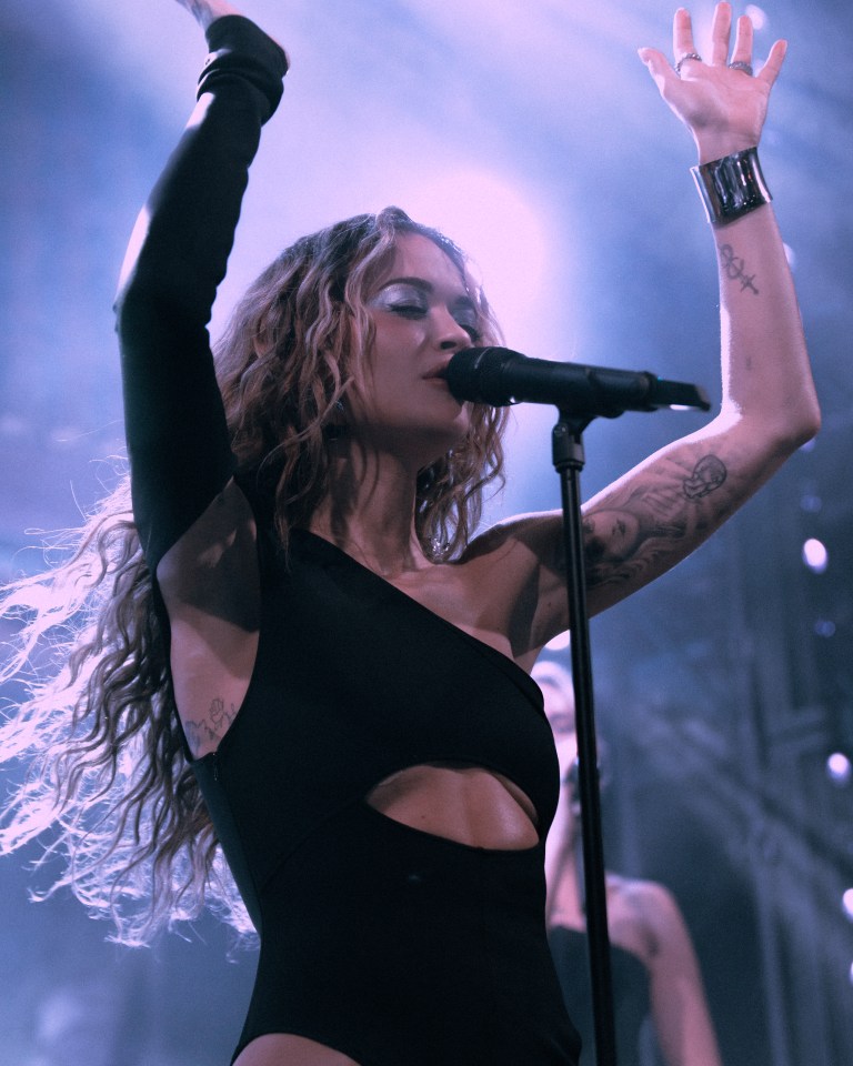 Rita Ora looked amazing as she performed two back-to-back sold-out intimate shows in partnership with Banquet Records at PRYZM in Kingston