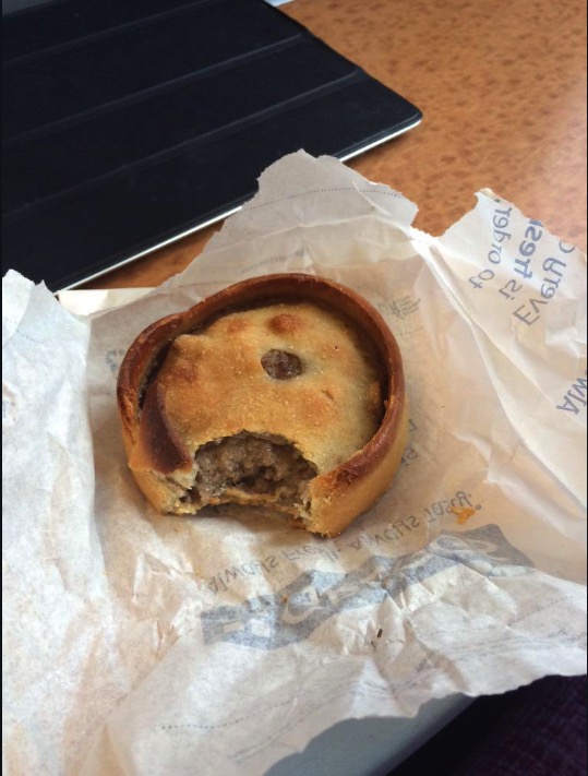 These tasty-looking pies can only be found in Scotland