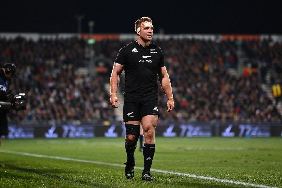 Sam Cane is the captain of New Zealand's rugby team