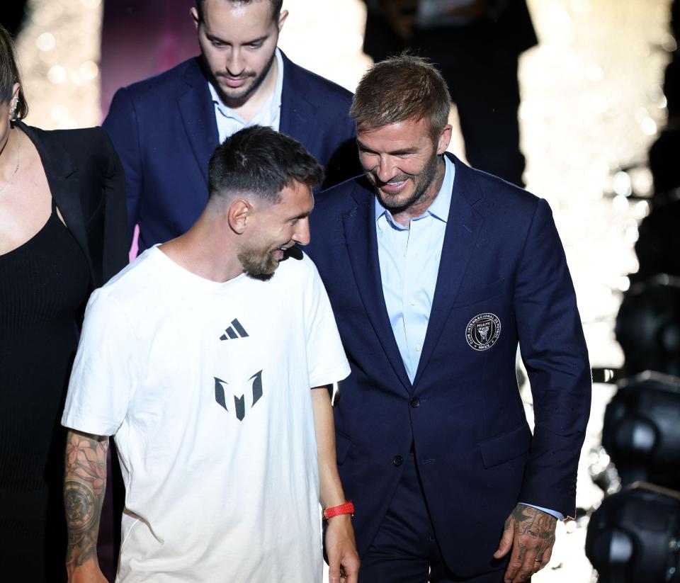 David Beckham says 3.5BN people watched Lionel Messi's Inter Miami unveiling