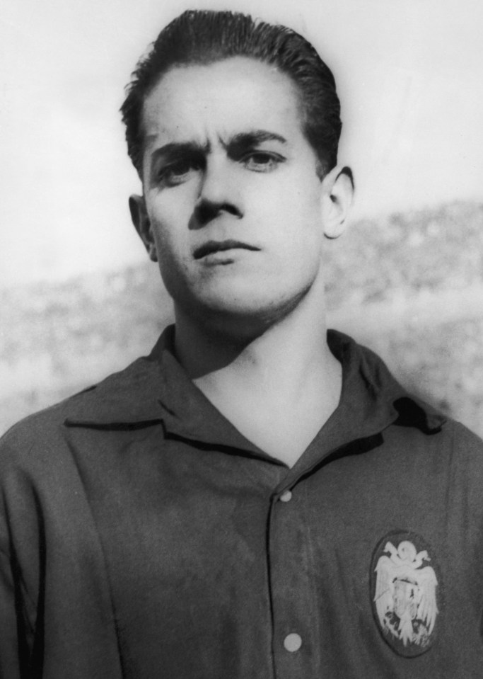 Spanish football star Luis Suarez Miramontes