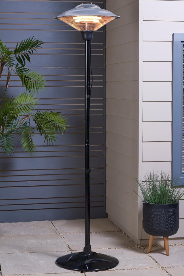 This patio heater is down from £99 to £36 at studio.co.uk