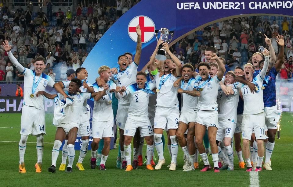 England lifted the U21 Euros for the first time since 1984