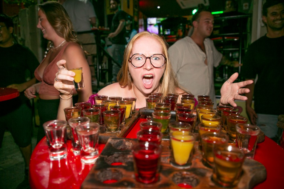 Platters of shots can work out as cheap as just 34p each