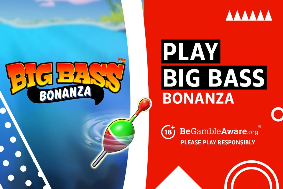 Play Big Bass Bonanza. 18+ BeGambleAware.org Please play responsibly.