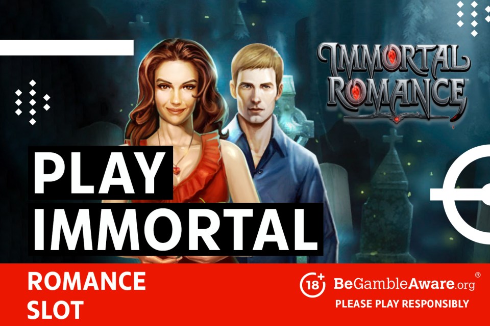 Play Immortal Romance. 18+ BeGambleAware.org Please play responsibly.