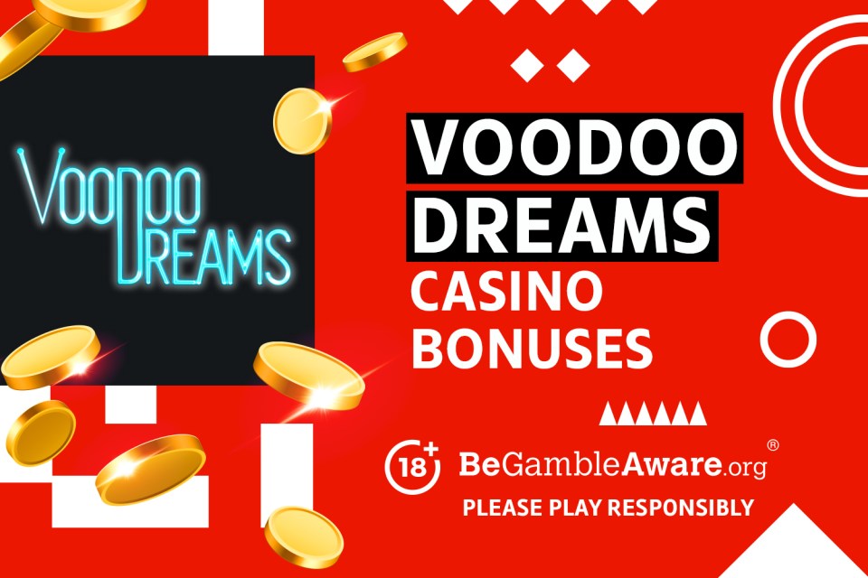 VoodooDreams casino bonuses. 18+ BeGambleAware.org Please play responsibly.