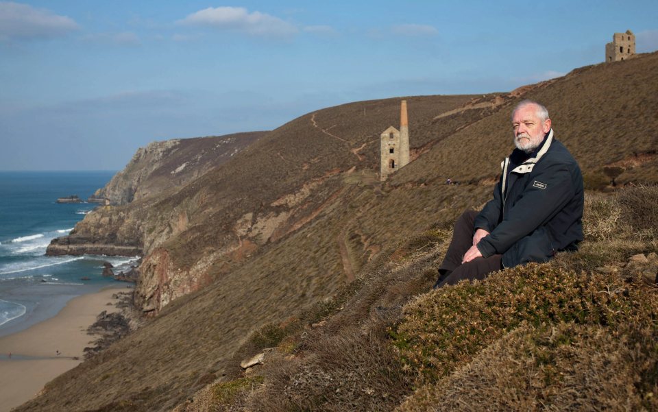 Bert Biscoe, 70, collapsed at his home in Cornwall at the end of May this year-