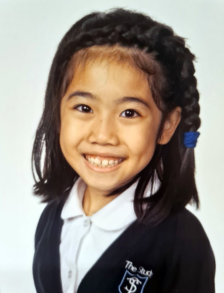 Selena Lau, eight, died at the scene