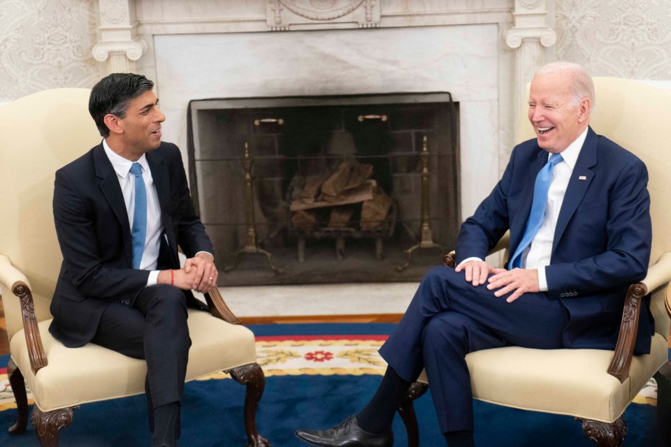 Joe Biden has risked a rift with Rishi Sunak after warning Ukraine can't join Nato yet