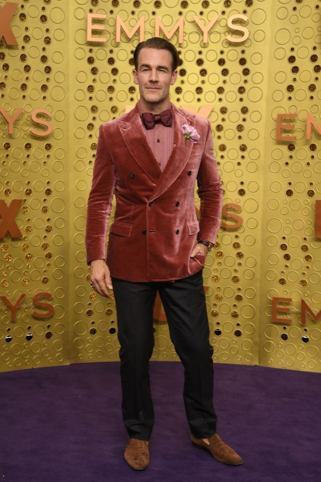 James pictured at the Emmy's in 2019