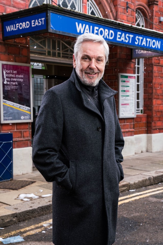 Brian Conley plays Rocky in EastEnders