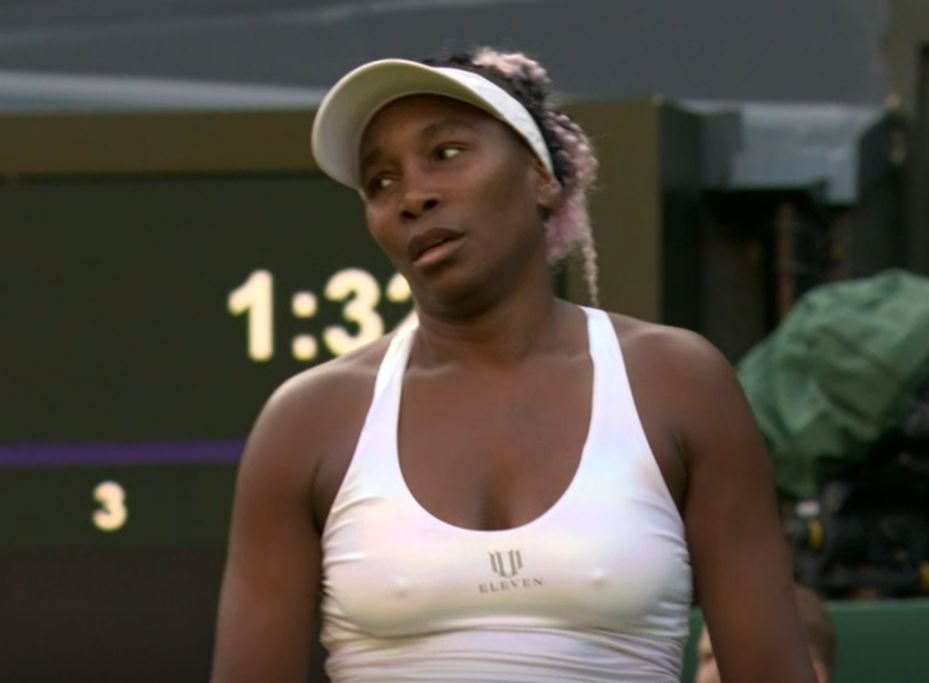 Venus Williams could not believe match point went against her