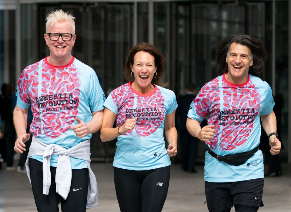 Tanya and Scott first bonded while training for the London Marathon, which he ran in 2019, 2021 and 2023 alongside a team of EastEnders stars