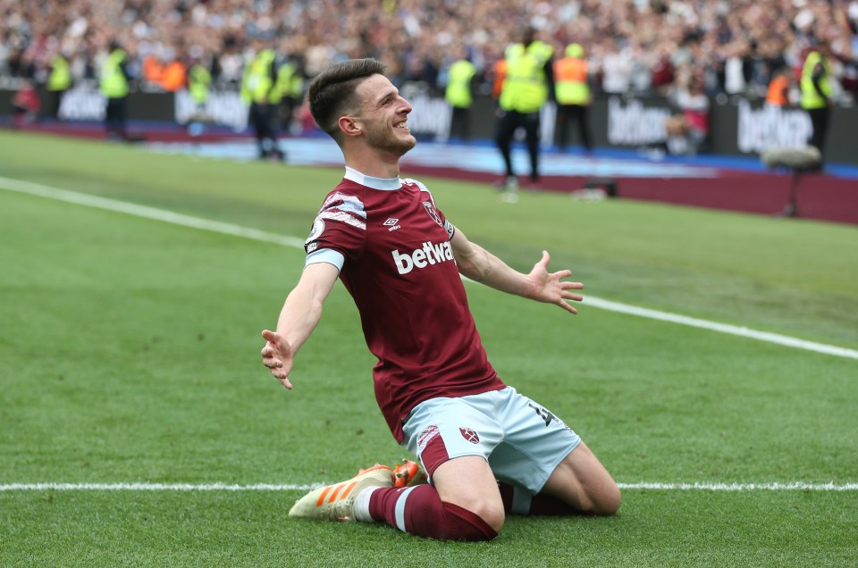 Declan Rice is set to join Arsenal