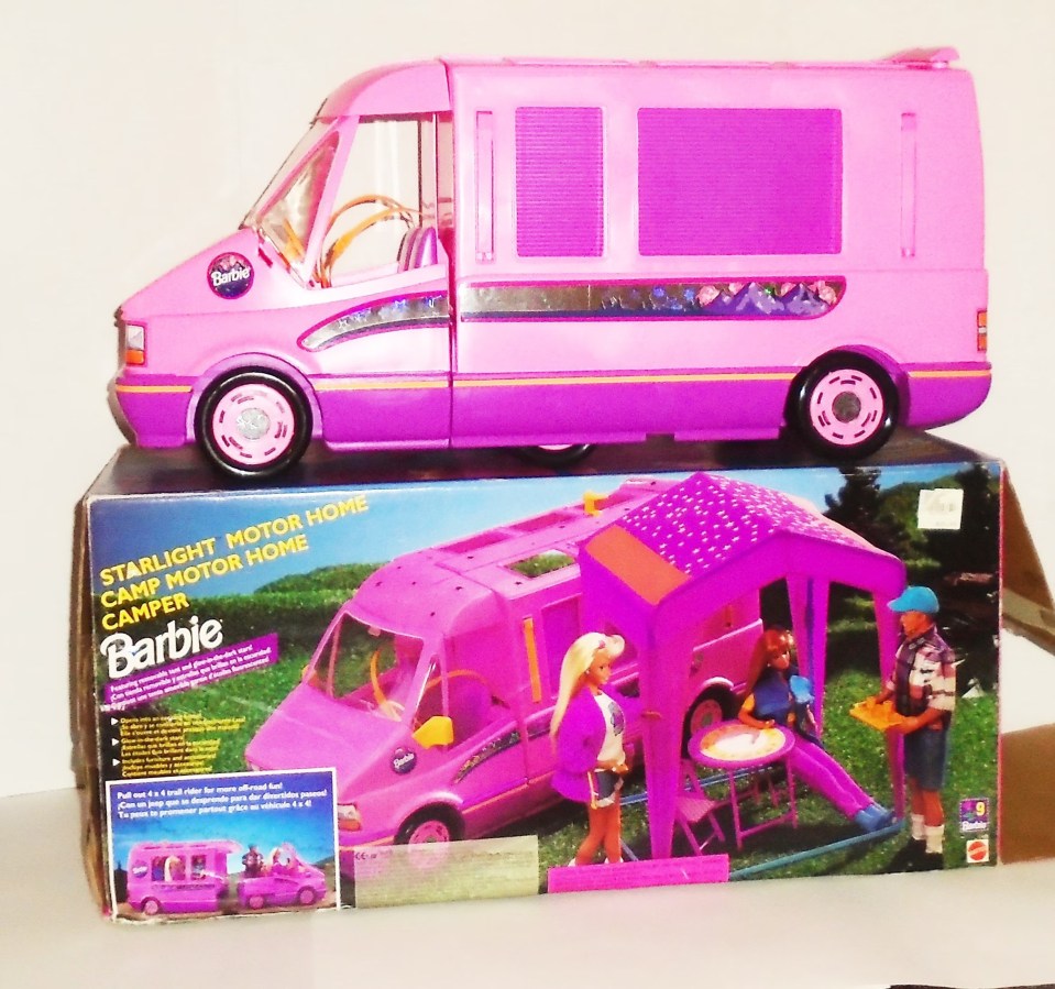 Barbie's Starlight camper helped inspire the interior decor