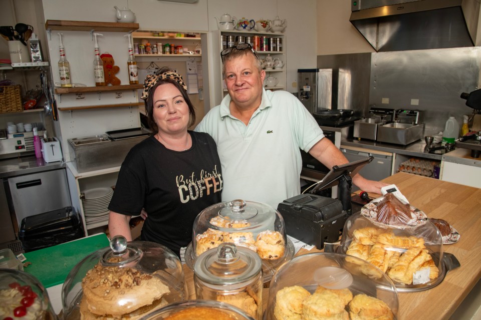 Coffee shop owner Donna says Melton Mowbray has too many coffee shops