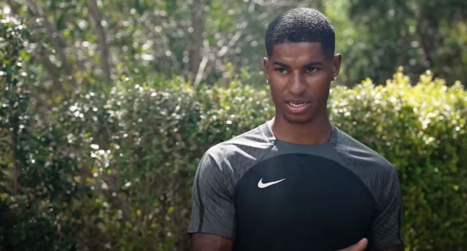 Marcus Rashford revealed the protocol the team have for controlling music in the dressing room