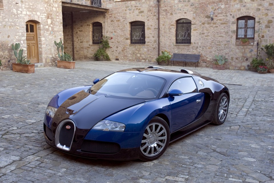 The Rocky and Rambo actor also has a $2 million Bugatti Veyron in his collection