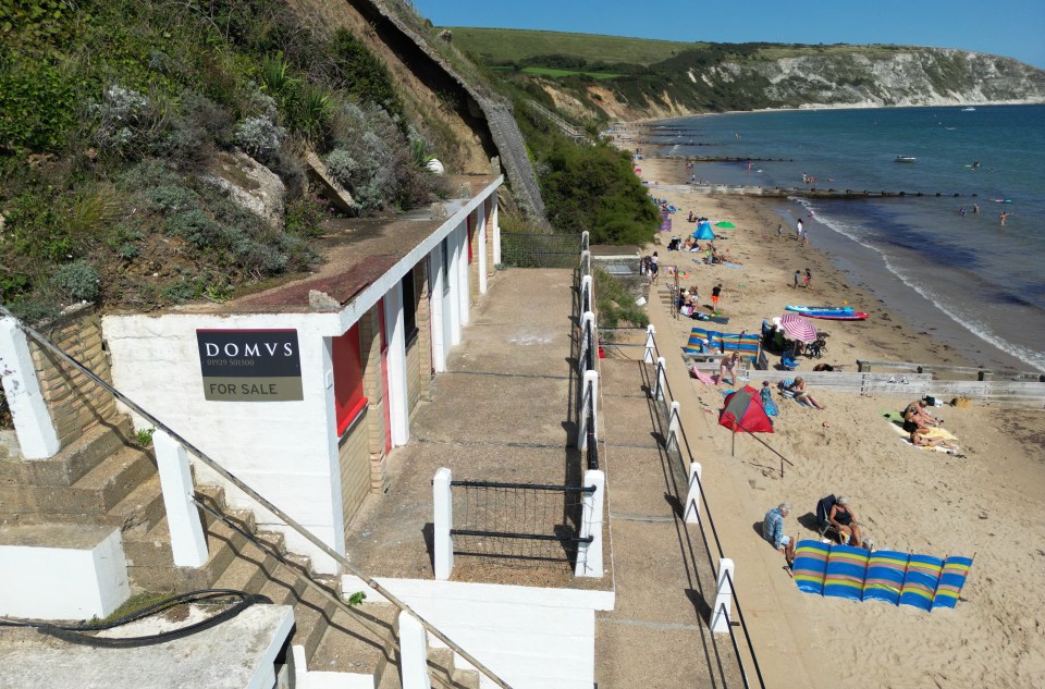 Buyers have the rare opportunity to own the hut as most are owned by the council