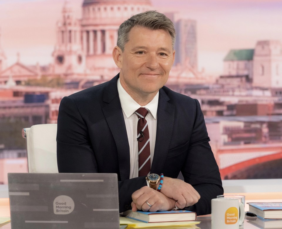 All grown-up Ben is now of Britain's most recognisable presenters