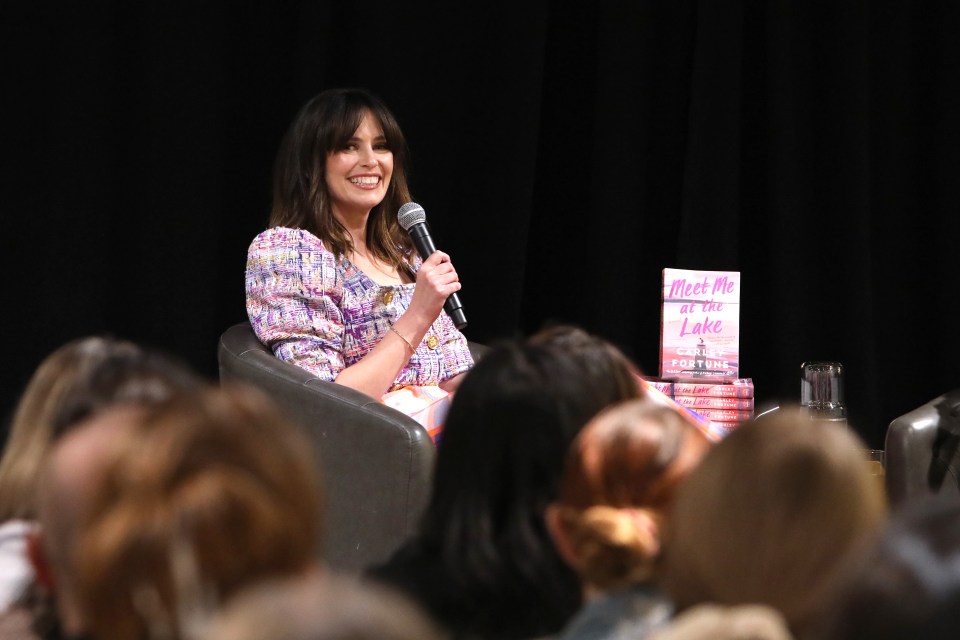 TORONTO, ONTARIO - MAY 09: Carley Fortune speaks at Indigo Bay Bloor on May 09, 2023 in Toronto, Ontario. (Photo by Jeremychanphotography/Getty Images)