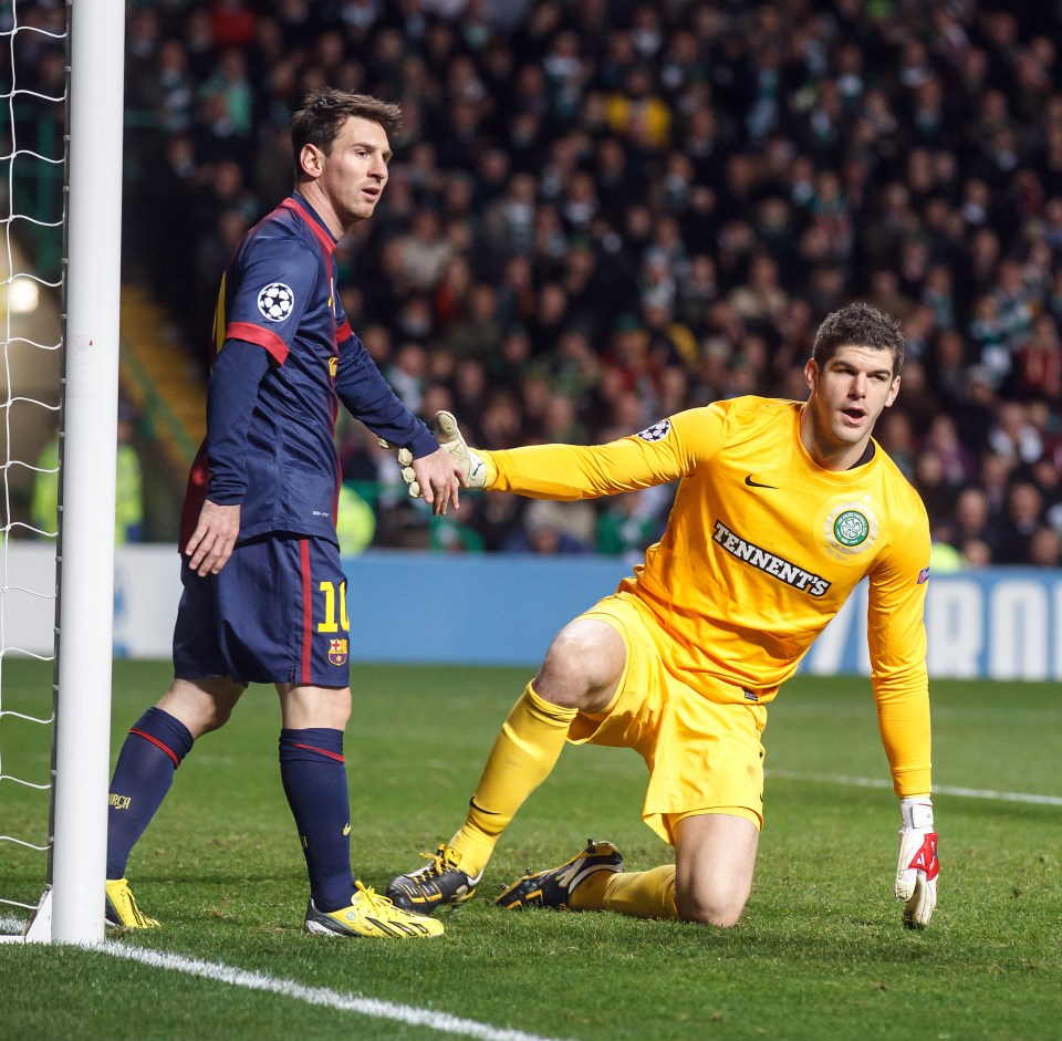 The Scottish side won 2-1 in the Champions League clash