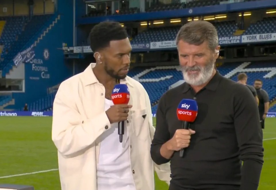 Sturridge even did an amusing impression of Keane which did not amuse the pundit