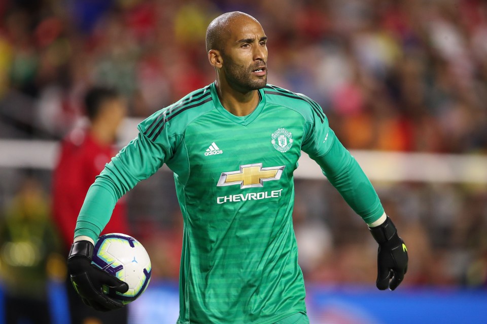 The veteran goalkeeper made two appearances for United before retiring