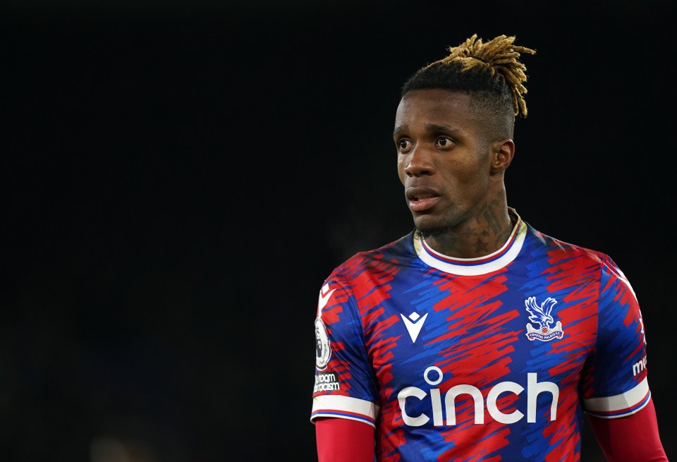 Wilfried Zaha has already left Crystal Palace