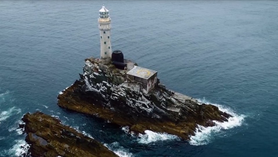 The race follows a course around Fastnet rock, an isolated crag in the Irish Sea