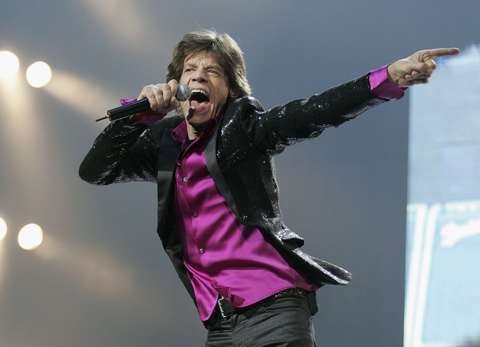 Sir Mick Jagger rocks the Saitama Super Arena back in 2006