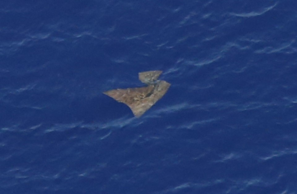 Parts of the plane have been discovered in the southern Indian Ocean