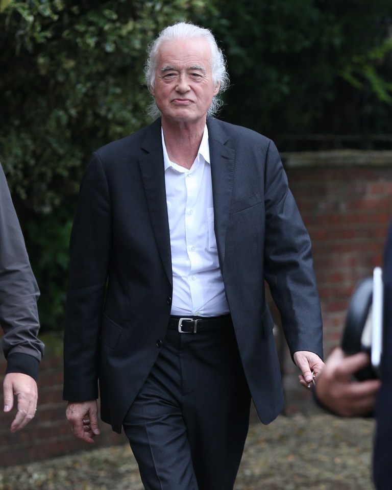 Jimmy Page objected to the development of Robbie's super-basement next door