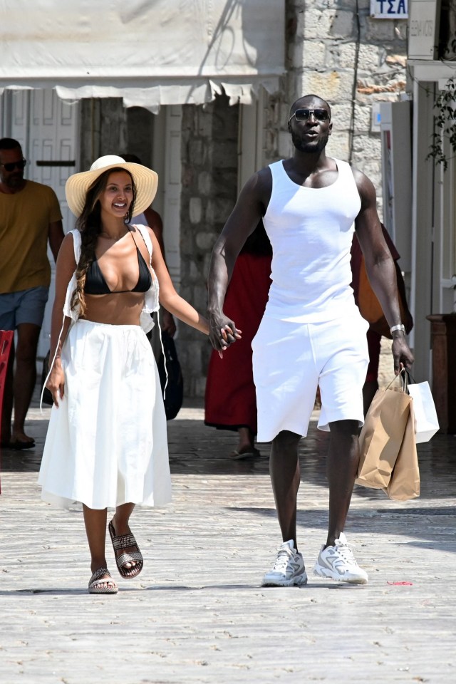 Maya Jama and Stormzy confirmed that they were back on after a romantic holiday to Greece