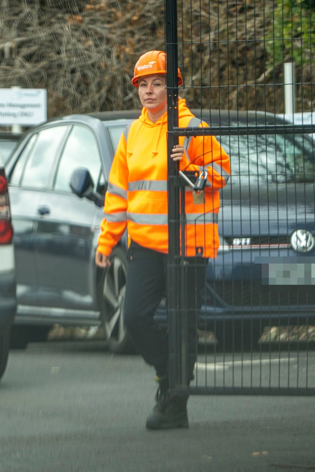 Last month pictures emerged of Barber working as a gate guard while on temporary prison release