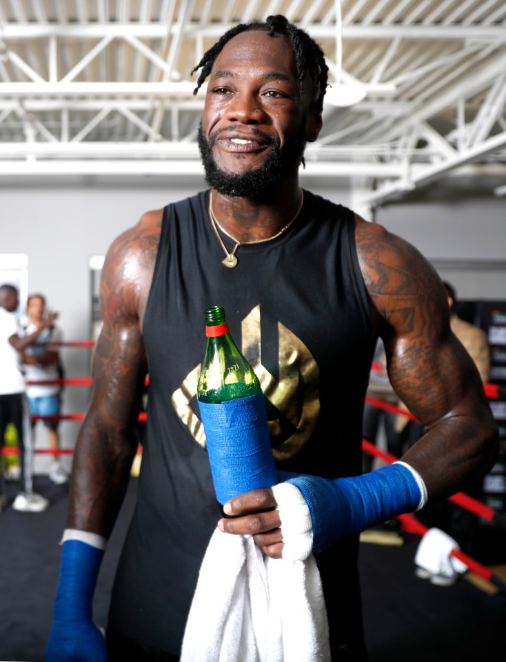 Deontay Wilder is in line to fight Anthony Joshua