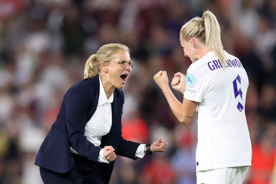 Former England players have said the key to Sarina’s success is how much she gets to know her players